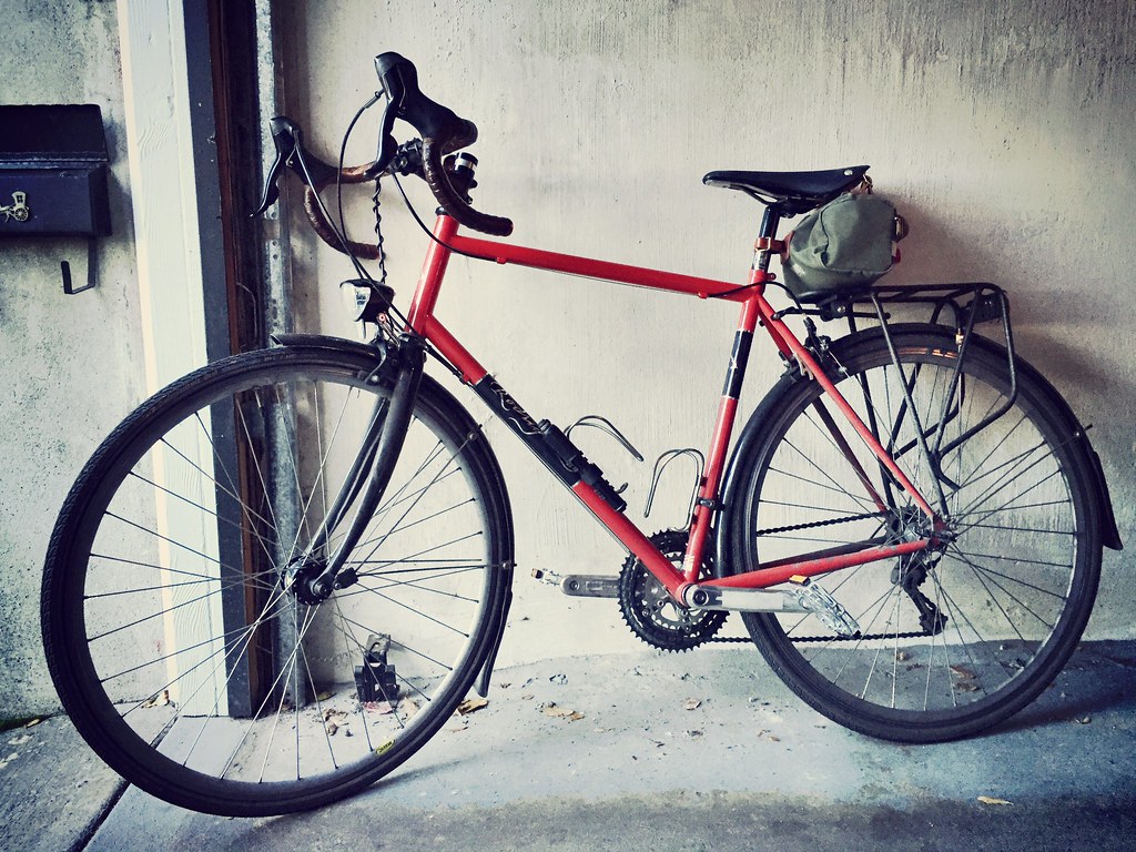 Picking Up Kids after Biking Home