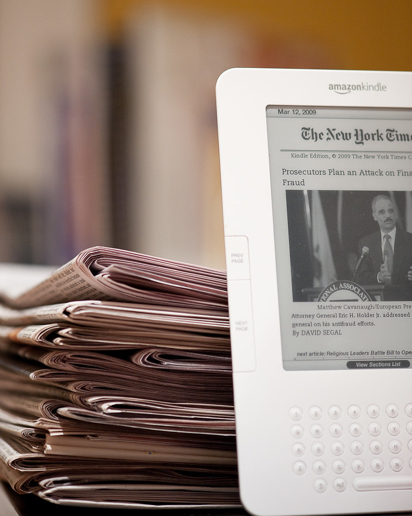 Stuff I Like: Newspapers on the Kindle