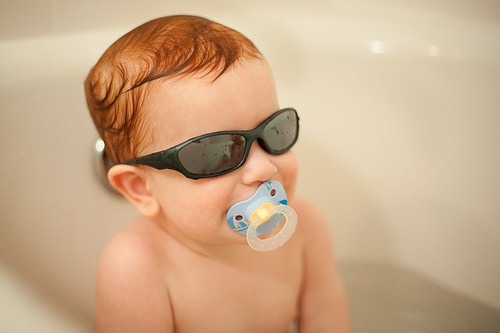 Cool Dude in the Tub