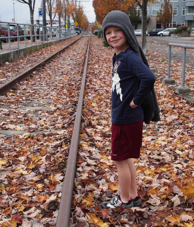 Autumn by the Tracks