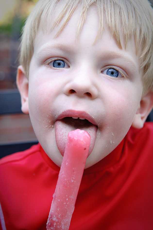 Strawberry Popsicle