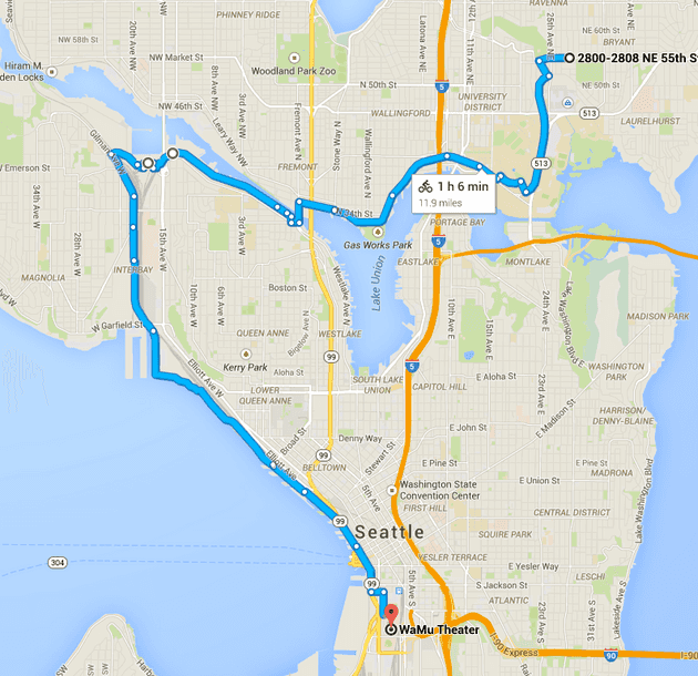 Exploring Seattle by Bike